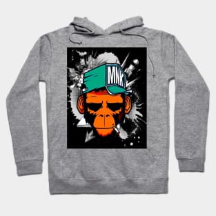 smoking monkey Hoodie